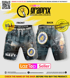 Navy Troops in Action Shorts Full Sublimation