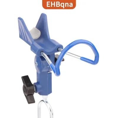 [COD] EHBqna 1Pc 360 Degree Adjustable Aluminum Alloy Fishing Rod Holder Folding Fish Pole Stand For Fishing Ground Support