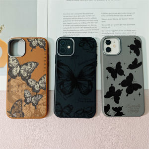 Phone Case For IPhone 17 Air 16 11 15 14 12 13 PRO MAX XR XS 7 8 6 6S 11 12 13 14 15 16 17 Plus Casing IPhone 11PRO 12PRO 13PRO 13PROMAX 16PROMAX 17PROMX Fashion Butterfly Leather Silicone Soft Case