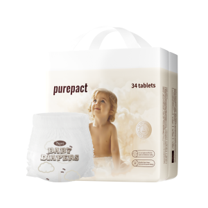 TEN-M JOURNEY ผ้าอ้อมเด็กแบบกางเกง แพมเพิสเด็ก ichi Baby Pants ไซซ์ XL/XXL/XXXL ซึมซับดีเยี่ยม ใส่ง่าย แห้งสบายตลอดวัน เนื้อผ้านุ่ม อ่อนโยนต่อผิว ไม่อับชื้น แพมเพิสเด็ก