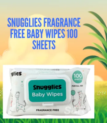 Snugglies Fragrance Free Baby Wipes 100 sheets
