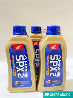 HARGA ISI (3PCS) - OLI MOTOR HONDA MATIC SPX 2 800 ML 10W-30 SL FULLY SYNTHETIC OLI MATIC SPX2 ORI