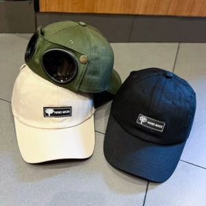 Cats Ears (steamed Cat-ear Shaped Bread) Pilot Glasses Street Baseball Cap Hip Hop Duck Tongue Hat Sunshade Summer Tide Hat H260729