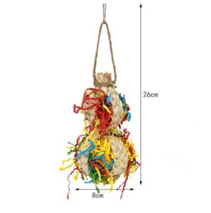 🇸🇬 Bird Chewing Toy and Cage Bite Toys Parrot Grinding Beak