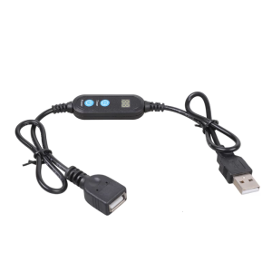 Auto Off USB Timer Connection Line With Digital Control 1-24H Setting For Work Lighting Cooling Fan 5V Devices