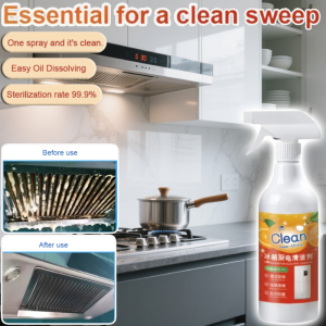 Refrigerator And Kitchen Appliance Cleaner Heavy Oil Stain Remover Refrigerator Cleaner Remove 99.9% Of Germs冰箱清洁剂