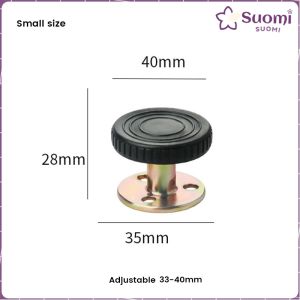Suomi Adjustable Headboard Stoppers Prevent loosening Anti-Shake Fixer for Beds Cabinets Sofas
