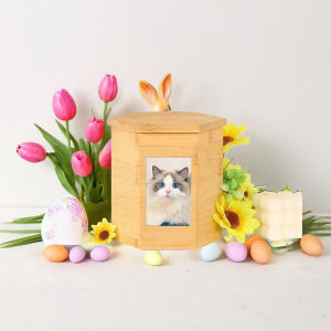 โกศเก็บกระดูก บ้านที่2ของน้อง สำหรับหมาแมวมีช่องให้รูปน้องได้ สําหรับสัตว์เลี้ยง คิดถึงเสมอนะ❤️