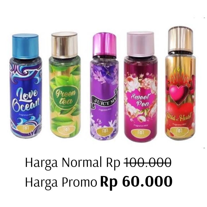 Montecito Body Fragrance Mist 250ml Lazada Indonesia