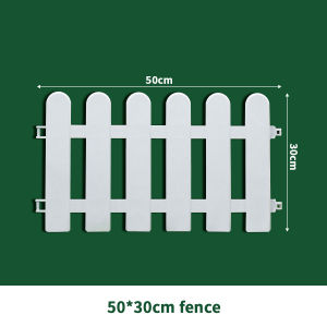 Pagar Plastik PVC Jalan Gerbang Dekorasi DIY/Pagar kebun / Pagar plastik