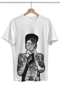Kaos Atasan oblong pria Lengan pendek Kaos oblong / Kaos pria Sablon Smiking / Kaos Oblong/ Baju Kaos Tshirt/ Tshirt pria / Tshirt pria