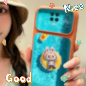PBZZ Case for vivo v20 PRO v20se v23e v23 v21 v21e 5G phone casing anxiety Softcase Silicone shockproof Cover new design aesthetic cute silvery Cartoon swimming for boys KNYC3