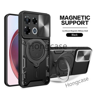 Casing For Infinix GT 20 Pro 5G GT20Pro GT20 20Pro 2024 Phone Case Slide Window Back Shockproof Bumper Car Stand Holder Bracket Soft TPU Edge Camera Protect Cover