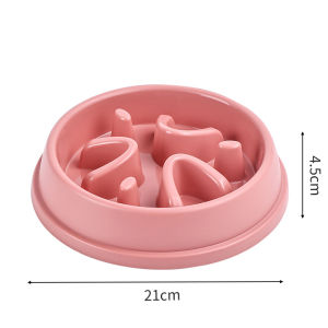 PAWS Mangkok Anabul  Dog Cat Slow Feeder Bowl Anti Choking Mangkok Anjing Kucing