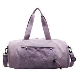 BELLERY Korean Style Travel Luggage Bag Large Capacity Waterproof Sports Fitness Handbag Portable Single Shoulder Duffel Bag Short-distance Travel