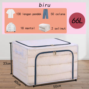 66L/110L Storage box/kotak penyimpanan/box penyimpanan serbaguna/tempat penyimpanan baju/box lipat