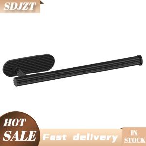 SDJZT ที่แขวนกระดาษชำระแบบมีกาวที่แขวนกระดาษชำระแบบม้วนสำหรับห้องครัวอุปกรณ์ในห้องน้ำ