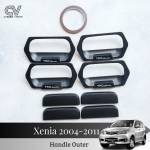 Cover Handle Outer Pintu Trd Sportivo Mobil Xenia New 2005 - 2011 Hitam