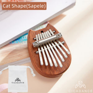 Kalimba Mini 8 Phím Để Bàn/Trang Trí Thiết Kế Pha Lê Trong Suốt Sang Trọng Âm Thanh Trong Trẻo Quà Tặng Âm Nhạc Cho Trẻ Em
