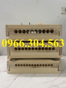 Bộ thủ công làm viên hoàn thuốc đông y bằng gỗ