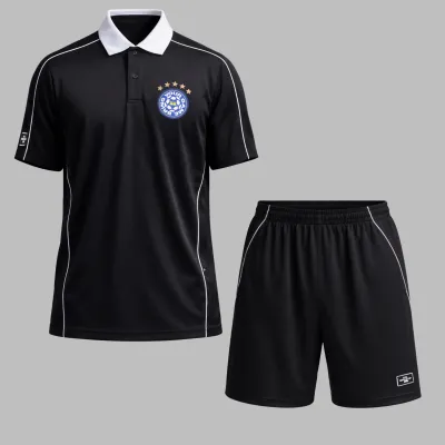 [BST FIFA WORLD CUP 2026]Set đồ thể thao nam bóng đá World Cup Áo polo nam phối bo cổ và Quần shorts Performance thoáng khí