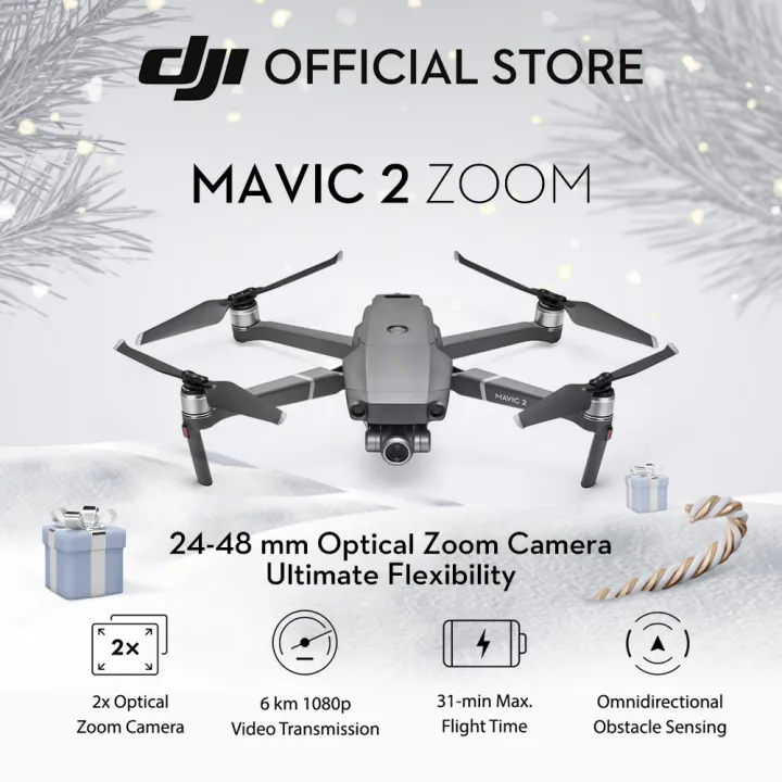 DJI Mavic Zoom Drone Quadcopter UAV 3-Axis Gimbal 4K Video UAV