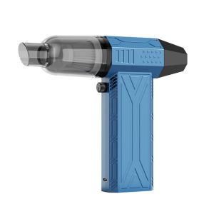 MIIQNUS 200W Quạt Turbo Bạo Lực Động cơ không chổi than 52m/giây Máy thổi khí mạnh mẽ Máy thổi bụi không khí Có thể sạc lại Máy thổi bụi điện Dụng cụ làm sạch bụi