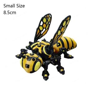 MODERNLUX 1Pcs Khớp nối di động Con ong cơ khí được in 3D. Cánh có thể tháo rời 85cm 13cm Tượng ong cơ khí Có thể tùy chỉnh. Đồ trang trí hình côn trùng theo phong cách Steampunk. dùng để trang trí nội thất ô tô