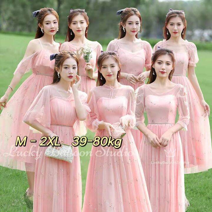 lazada bridesmaid dress