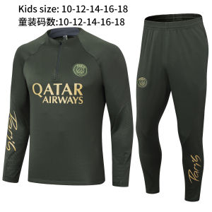AE New Paris Messi 30 Inter Milan long-sleeved training jersey for children football jersey custom orders accepted