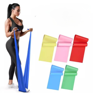 Elastic Cord Strengthening Yoga Belt Suitable for People Precision Cutting Endurance Soft and Durable