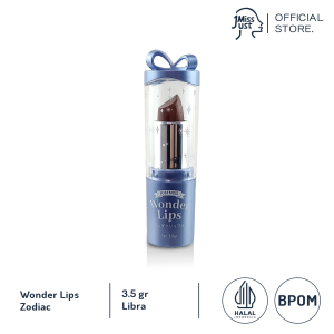 JUST MISS Wonder Lips Zodiac 3.5g - Halal Lipstick Lip Color Pigmented Perona Bibir Melembapkan Original
