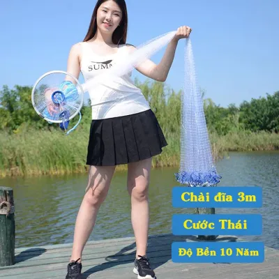 Chài đánh cá 3 mét Chài cước thái lan