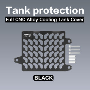 FUNTIMES & ARM ALUMINUM RADIATOR COVER With Bolts For (Honda Click 125/150 / ADV 150 / PCX 150 / NMAX155 )Made in Thailand