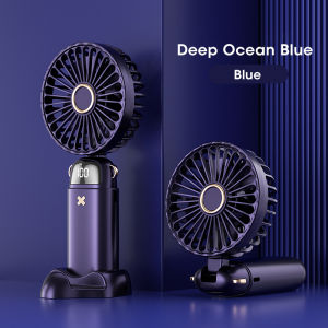 Niye Portable Mini Fan USB Rechargeable Mini Fan Adjustable Cooling Fan Handheld Fan with Battery Display Aromatherapy Fan