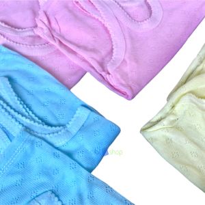 1 LUSIN kaos dalam singlet motif warna anak bayi & putih