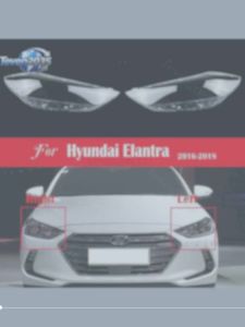 car headlight  for Hyundai Elantra 2016 2017 2018 headlamp  car replacement front Auto shell cover bright lamp shade
