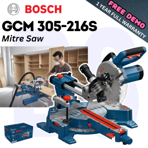 BOSCH GCM 305-216S PRO Slide Mitre Saw Corded | Crosscuts | LED Light