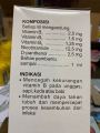 VITAMIN b plex kompleks HEWAN 500ml injeksi nafsu makan sapi kambing kuda domba babi ayam anjing kucing pedet cempe monyet b complex b komplex b komplexs complek compleks. 