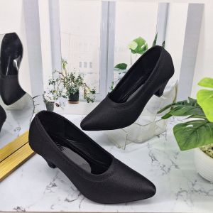 SEPATU WANITA PANTOFEL HAK 5CM COD BAYAR DITEMPAT SANDAL WANITA TERBARU NAURA SHOES (SB23)