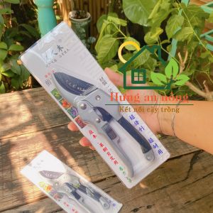 KLV6B – kéo cắt cành cộng lực lưỡi thép Nhật SK5 phủ lớp Teflon chống gỉ hỗ trợ cắt 50% ( xem trong mô tả )