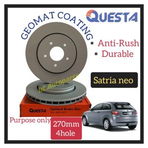 QUESTA FRONT BRAKE DISC ROTOR PROTON SATRIA NEO 1.6 270MM 2PCS