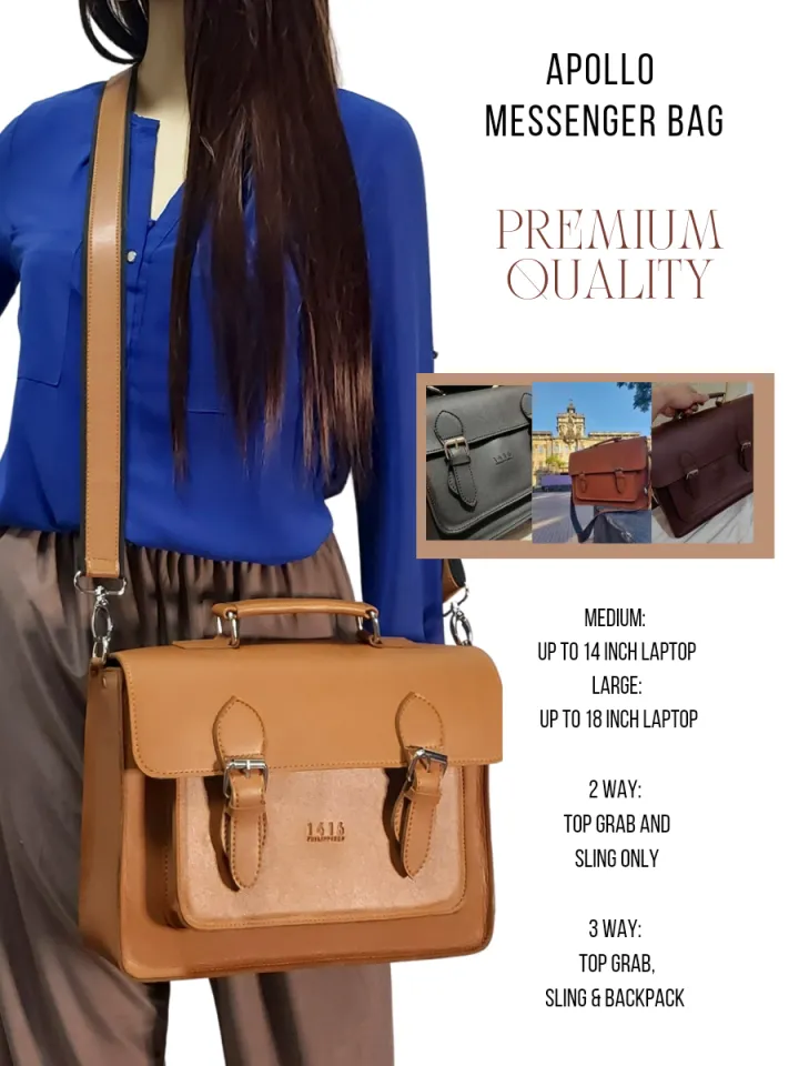 Apollo 3-way UNISEX BACKPACK 1416 Marikina Top grab, Sling and