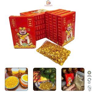 Hũ Muối Gạo Tài Lộc May Mắn Bày Bàn Thần Tài Lọ Đựng Gạo Muối Phong Thủy Hình Hũ Vàng Chiêu Tài Lộc