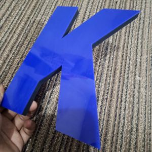 Huruf Timbul Akrilik Lapis Spon Eva Tijggi huruf 30cm Lapis Spon 1cm jadi ketebalan huruf jadi 1.2cm