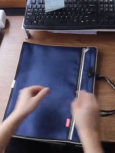 1pc Large Capacity Briefcase Folder Tote Bag Storage bag Waterproof Document File Paper Organizer COD