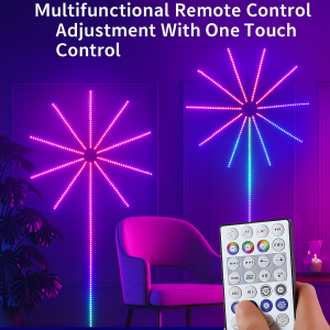 Fireworks fullcolor music soundcontrolled festival decoration