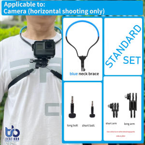TUYU First Person Gopro Insta Akaso Action Camera Neck Holder Mount support hands-free lazy neck holder wearable smartphone mounting bracket POV Holder