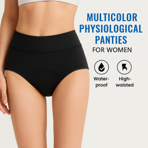 Multicolor physiological panties for women
