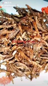 Cá cơm chiên hoa chay 100g